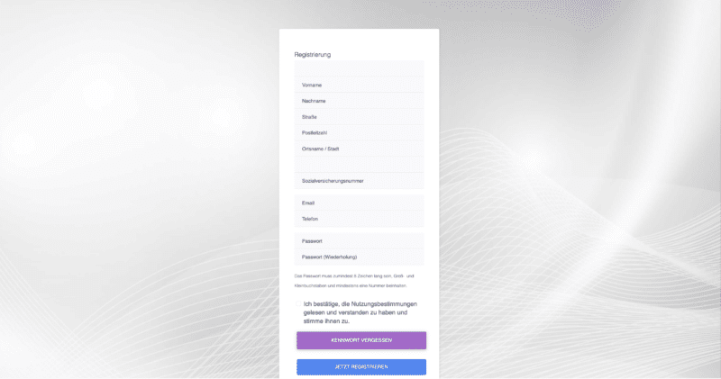Account Registrieren