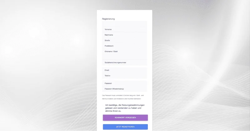 Account Registrieren